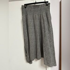 Eileen Fisher Black And White Skirt Size XL